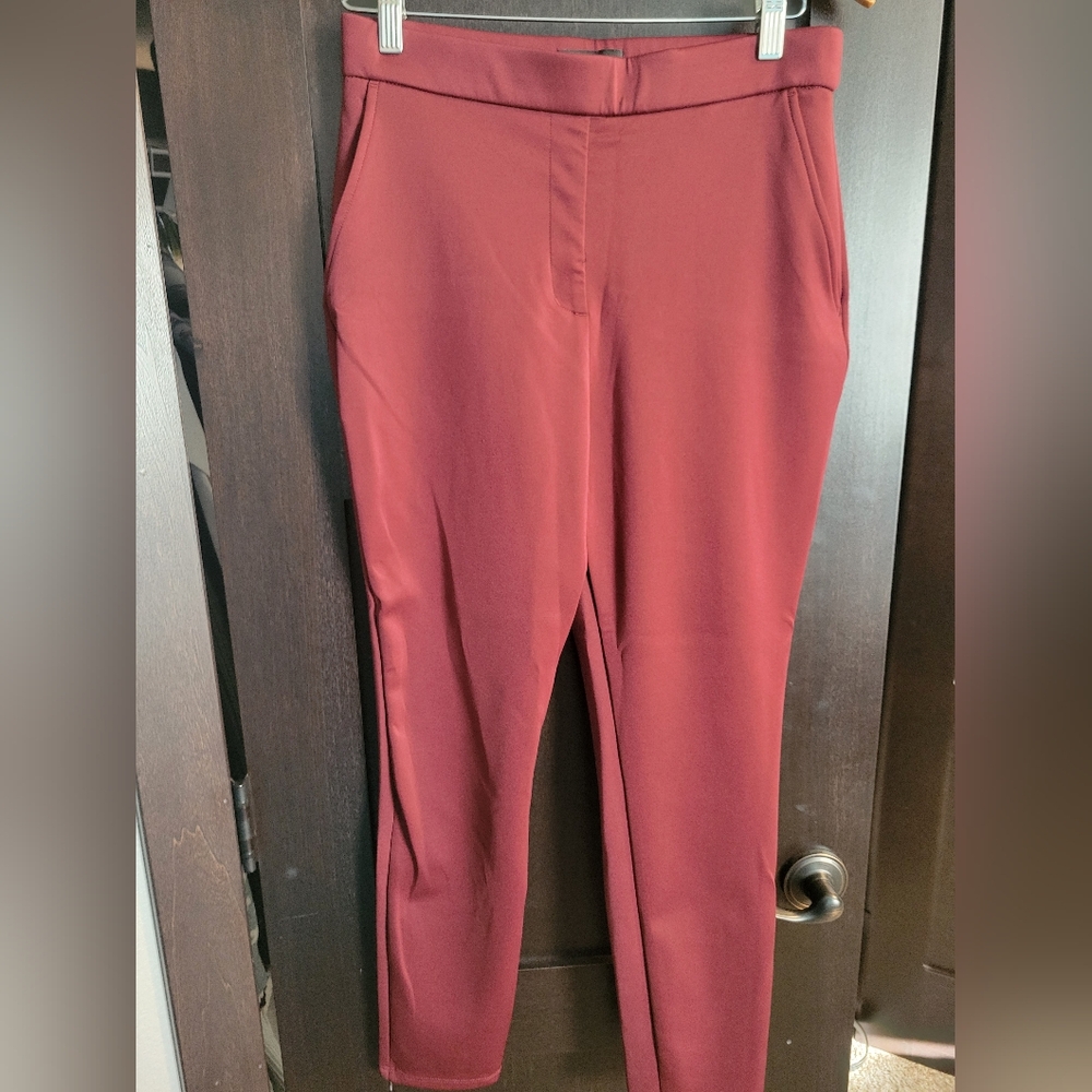 Maroon dress pants